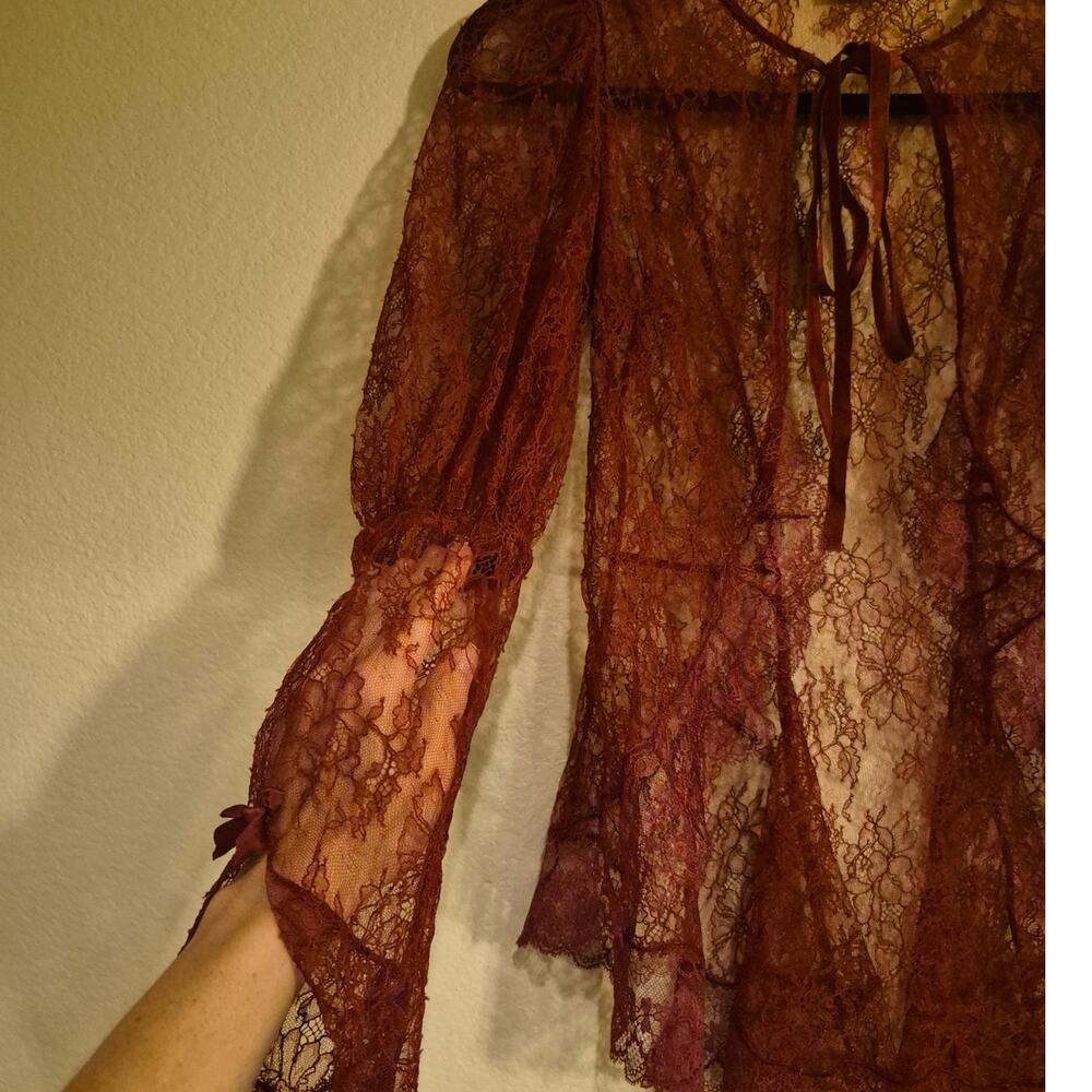 Agent Provocateur Luxurious Lace Marcia Intimate Jacket - Picture 6 of 10